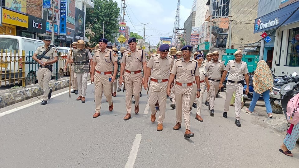 Nuh violence: Sonipat police ready; Commissioner himself landed in field, now diesel-petrol will not available