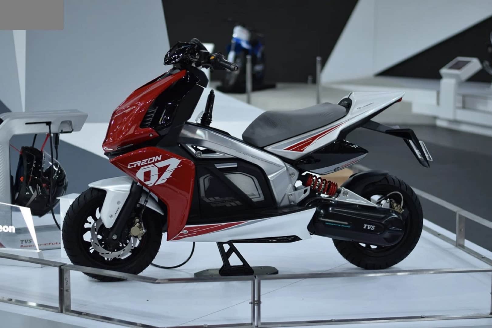 TVS Motor Company releases teaser for upcoming Creon-based electric scooter, Reveals Key Features