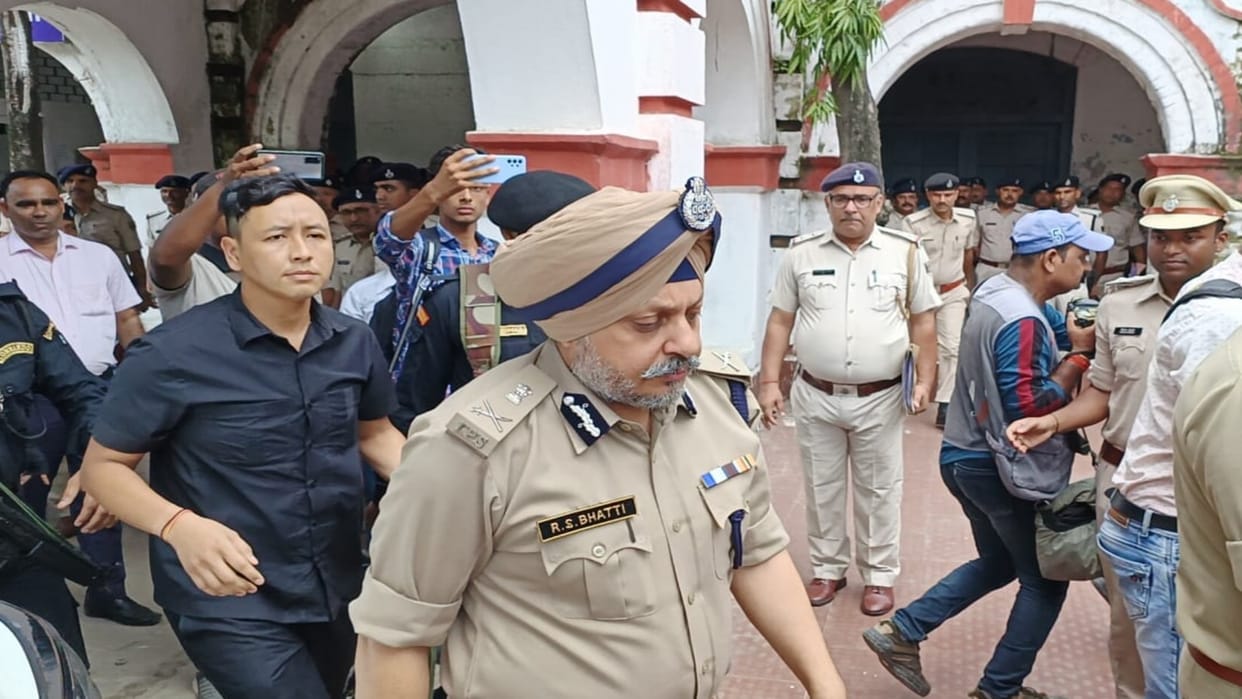 Bihar News DGP RS Bhatti reached Muzaffarpur possibility of action in many big cases
