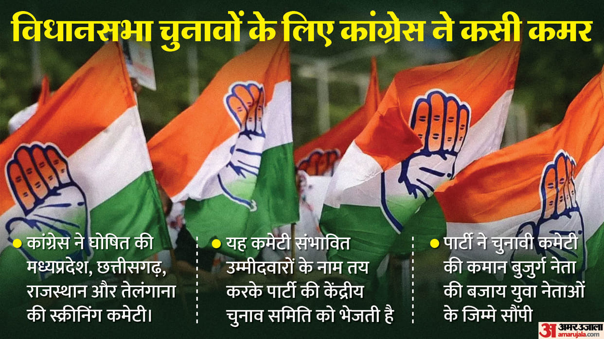 Congress: A glimpse of Team Rahul seen in the screening committee of four states
