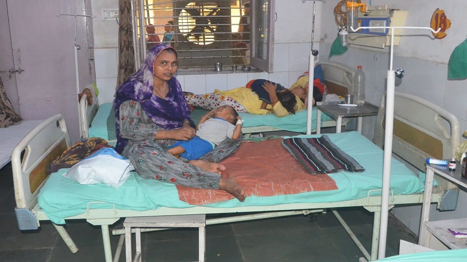 children suffering from typhoid without symptoms in bareilly