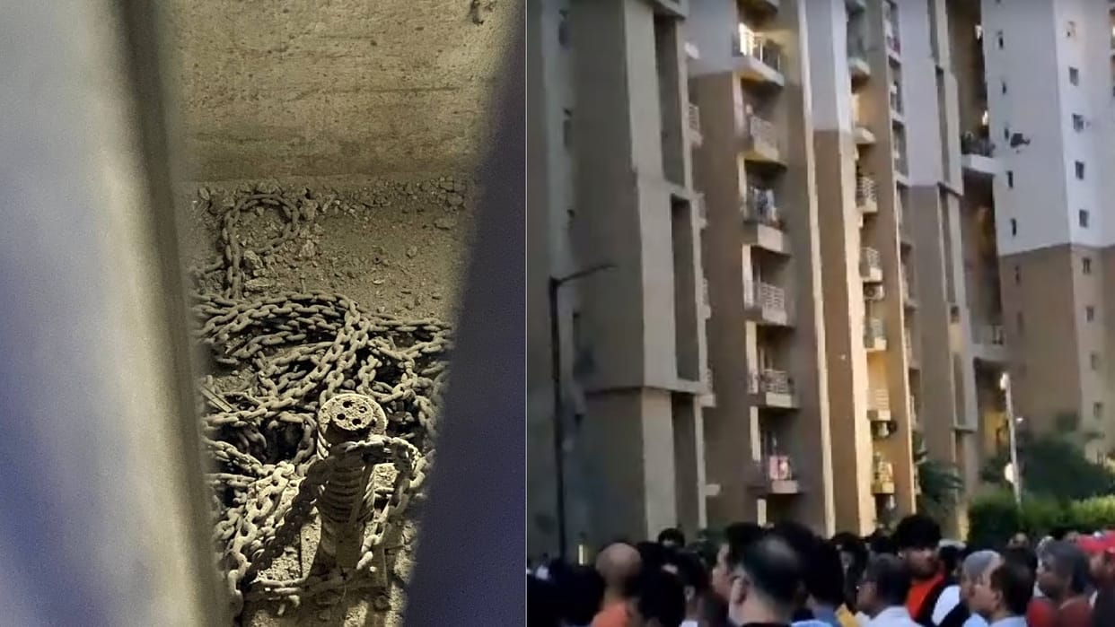70 year old woman dies after lift falls from eighth floor in Sector 137