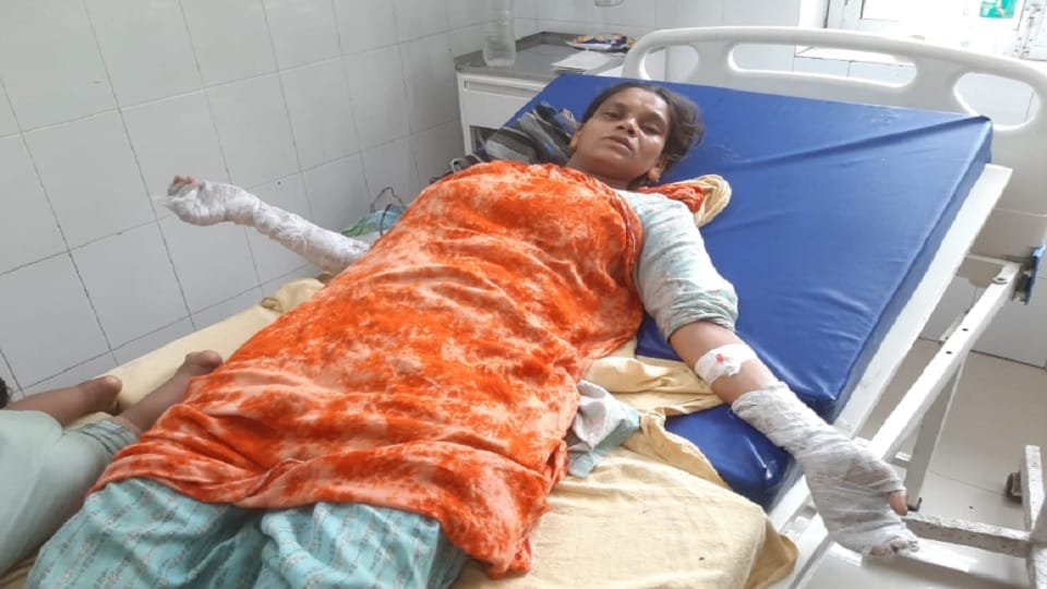 E rickshaw battery explodes in Moradabad, five people seriously injured