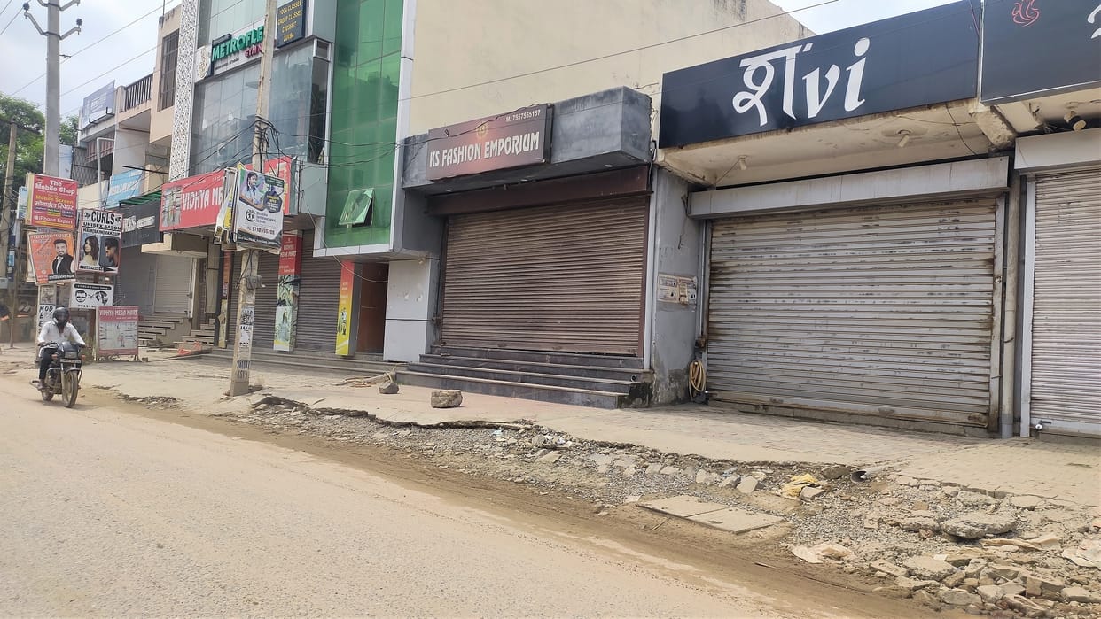 Nuh Violence Haryana Riots Shops close in evening in city that lights up till late at night