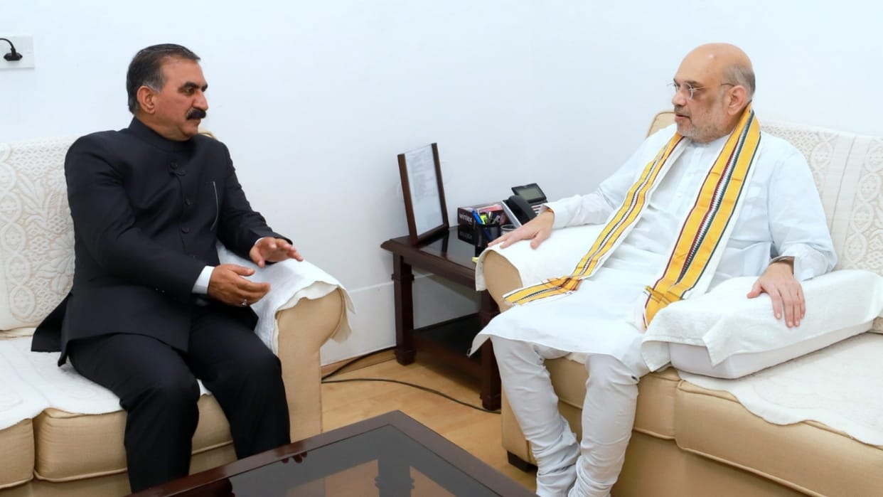 CM Sukhvinder Singh Sukhu urges immediate relief of Rs. 2000 crore for relief and restoration works