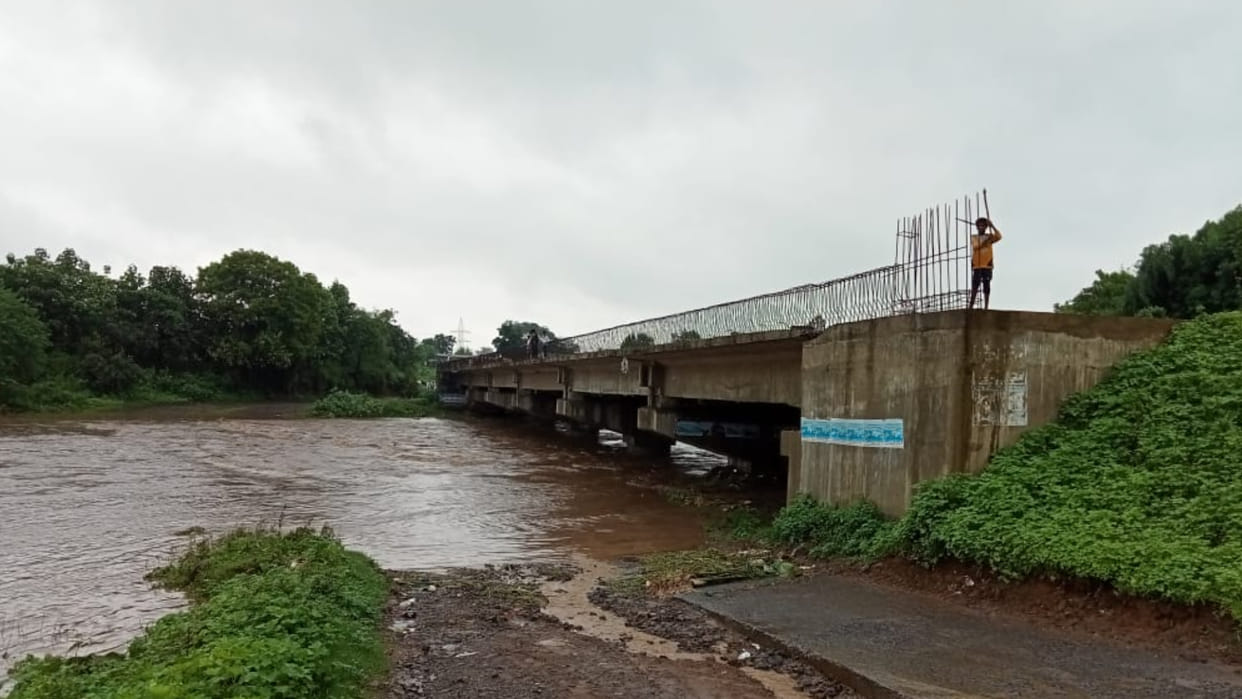 Shahdol Weather: River overflowing due to heavy rains, road from Shahdol to Bandhavgarh closed