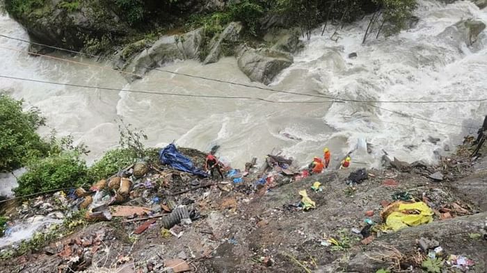 Gaurikund  Landslide reminded of Kedarnath disaster Uttarakhand news in hindi