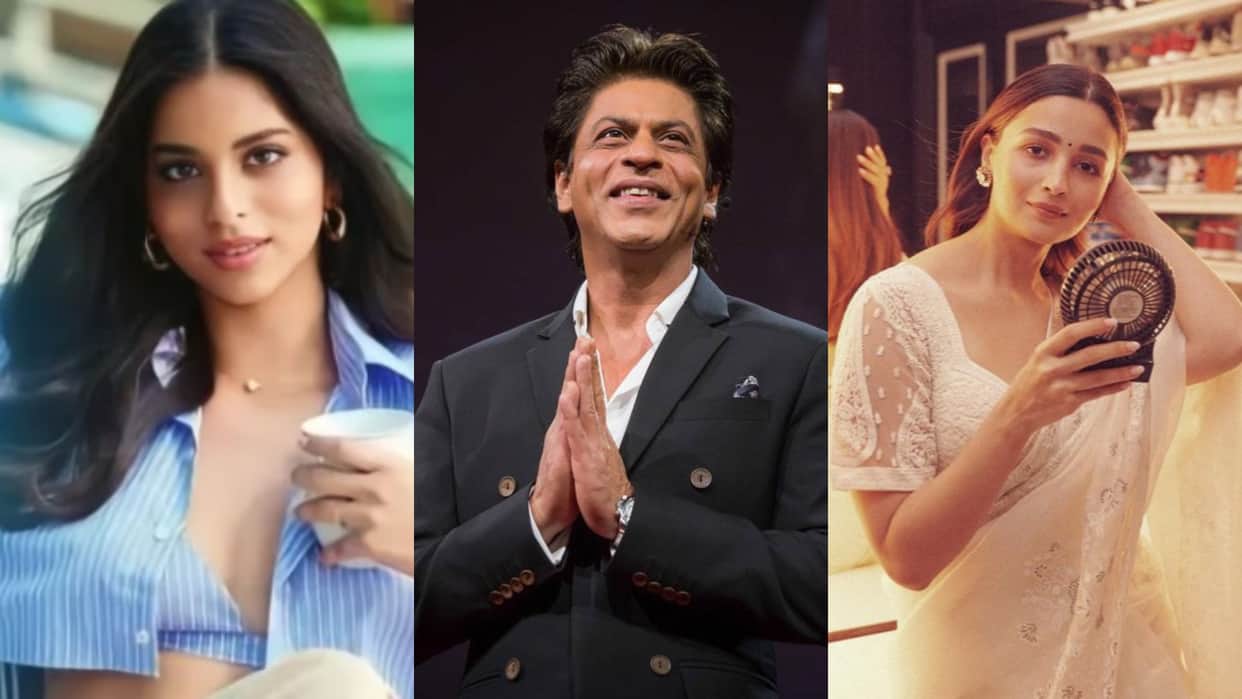jawan actor shahrukh khan act as teacher and teach alia bhatt and suhana khan tum kya mile song from rocky aur