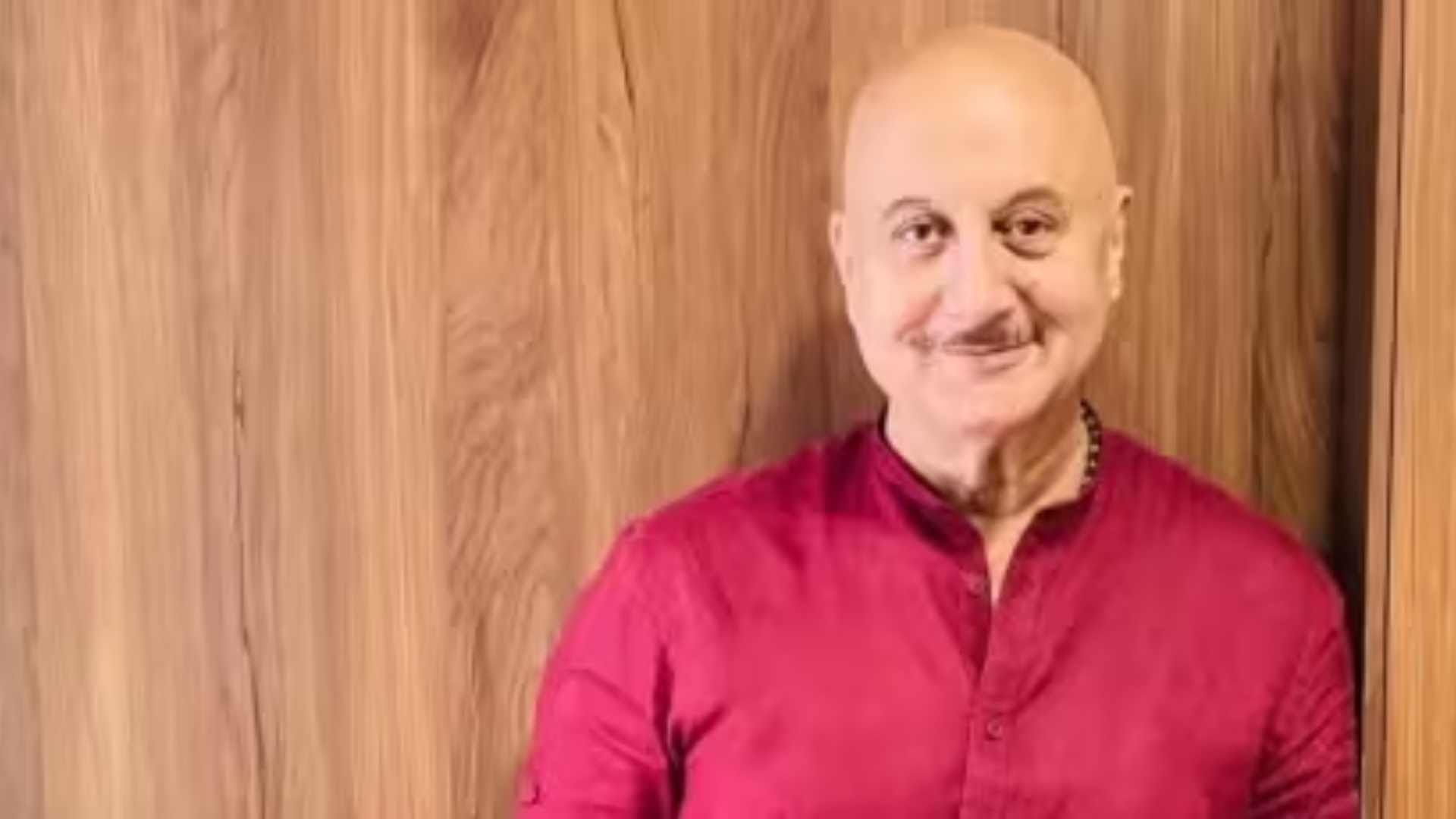 Anupam Kher recently commented on The Kashmir Files Criticism said There should not be any problem in