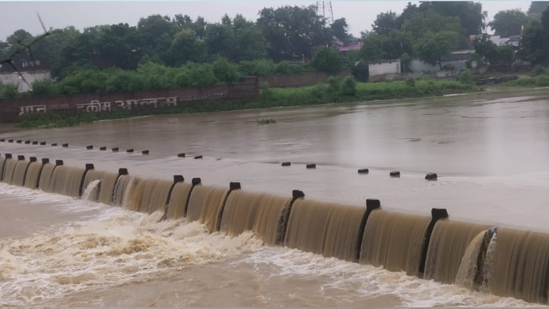 Damoh weather: Many villages submerged due to incessant rains, SDRF started rescue, Collector declared holiday