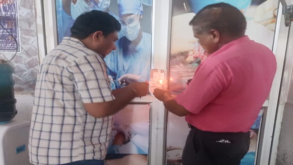 Bijnor: Deputy CMO with Haryana team raided, a hospital sealed after open of fetal testing