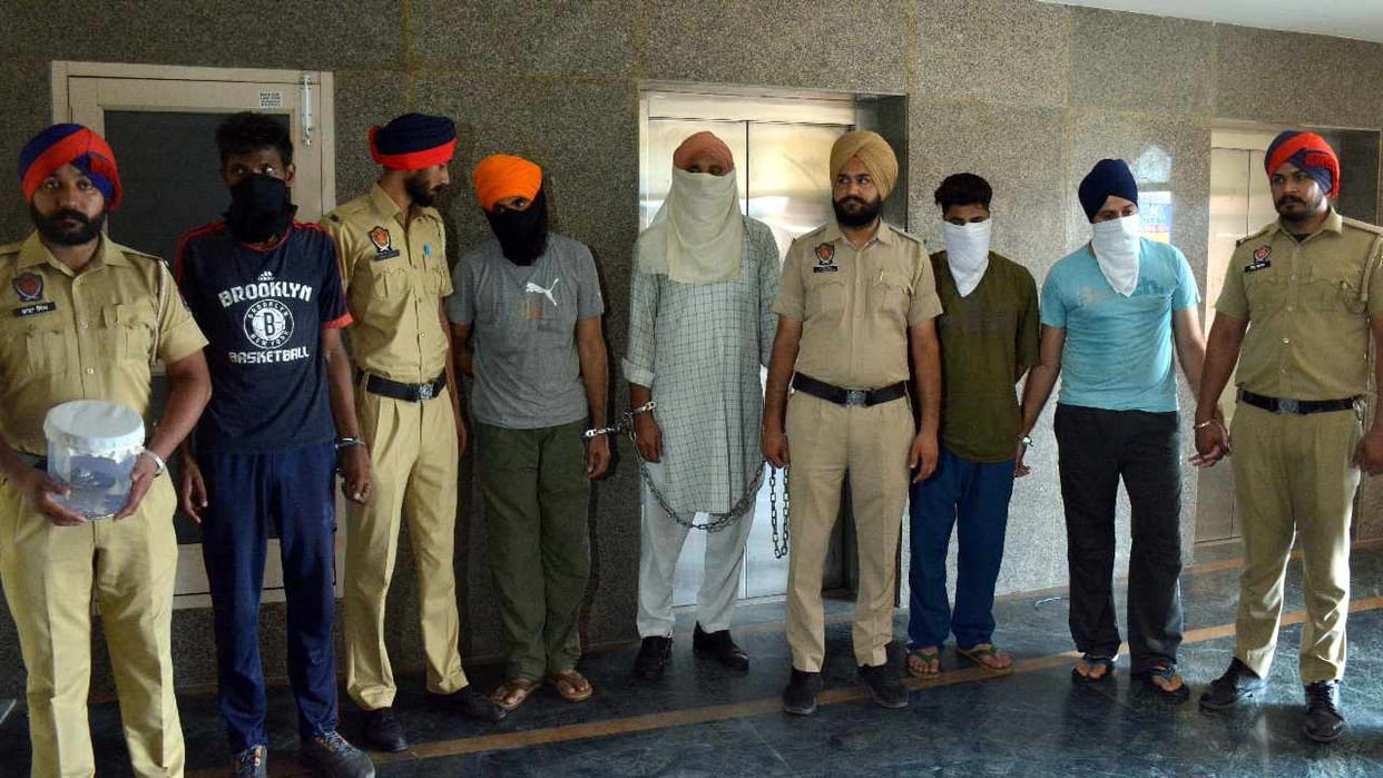 Five arrested including Babbar Khalsa terrorist in Mohali