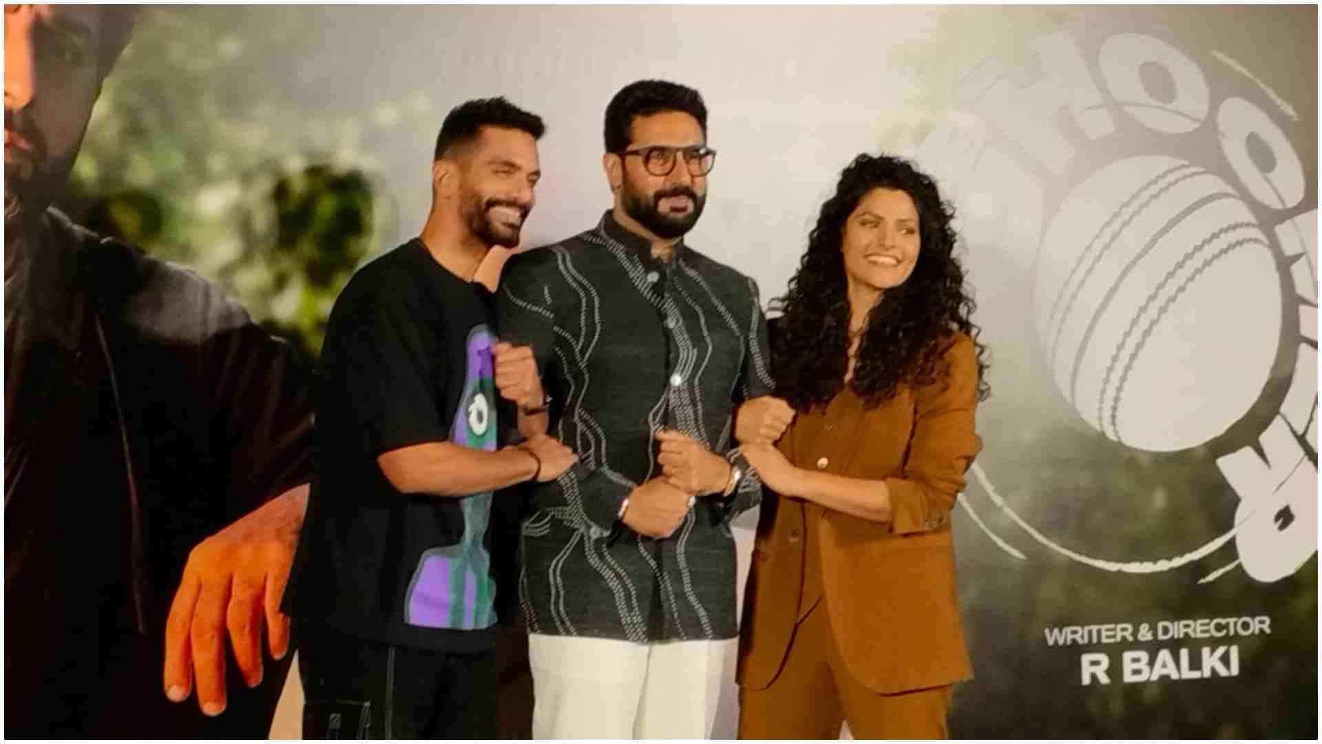 Ghoomer Trailer Launch: Abhishek Bachchan talks about his family terms with director R Balki
