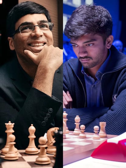 Gukesh D, Viswanathan Anand