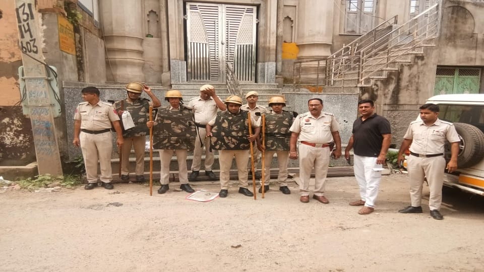 Haryana: Atmosphere heated up due to Nuh violence, Namaz was not offered in mosque in Mahendragarh