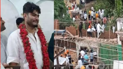 ओसामा के फाइल फोटो के साथ घटना की तस्वीर।