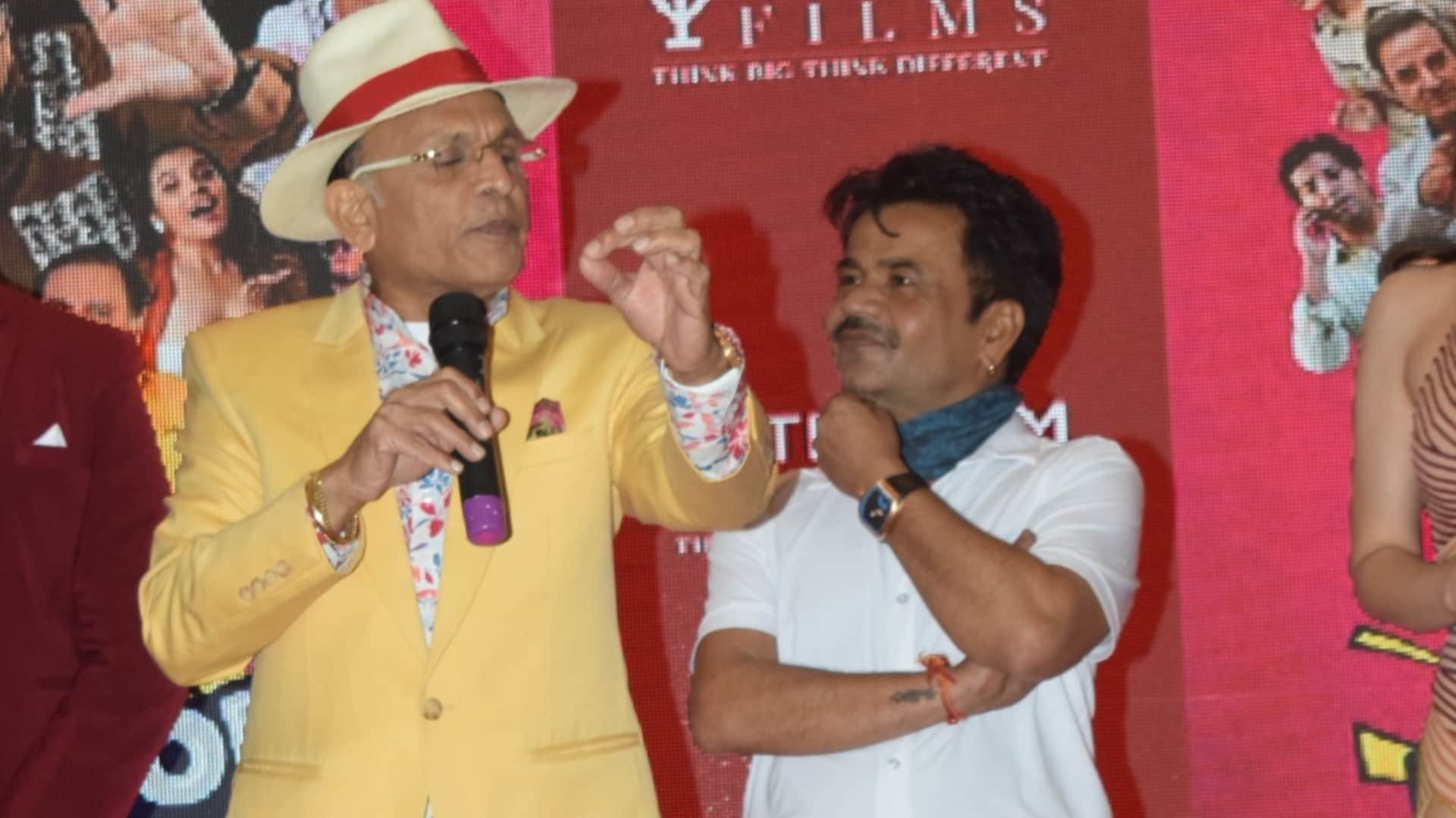 Bollywood actor Rajpal Yadav speaks on Bollywood VS South Cinema at Non Stop Dhamaal Trailer launch event