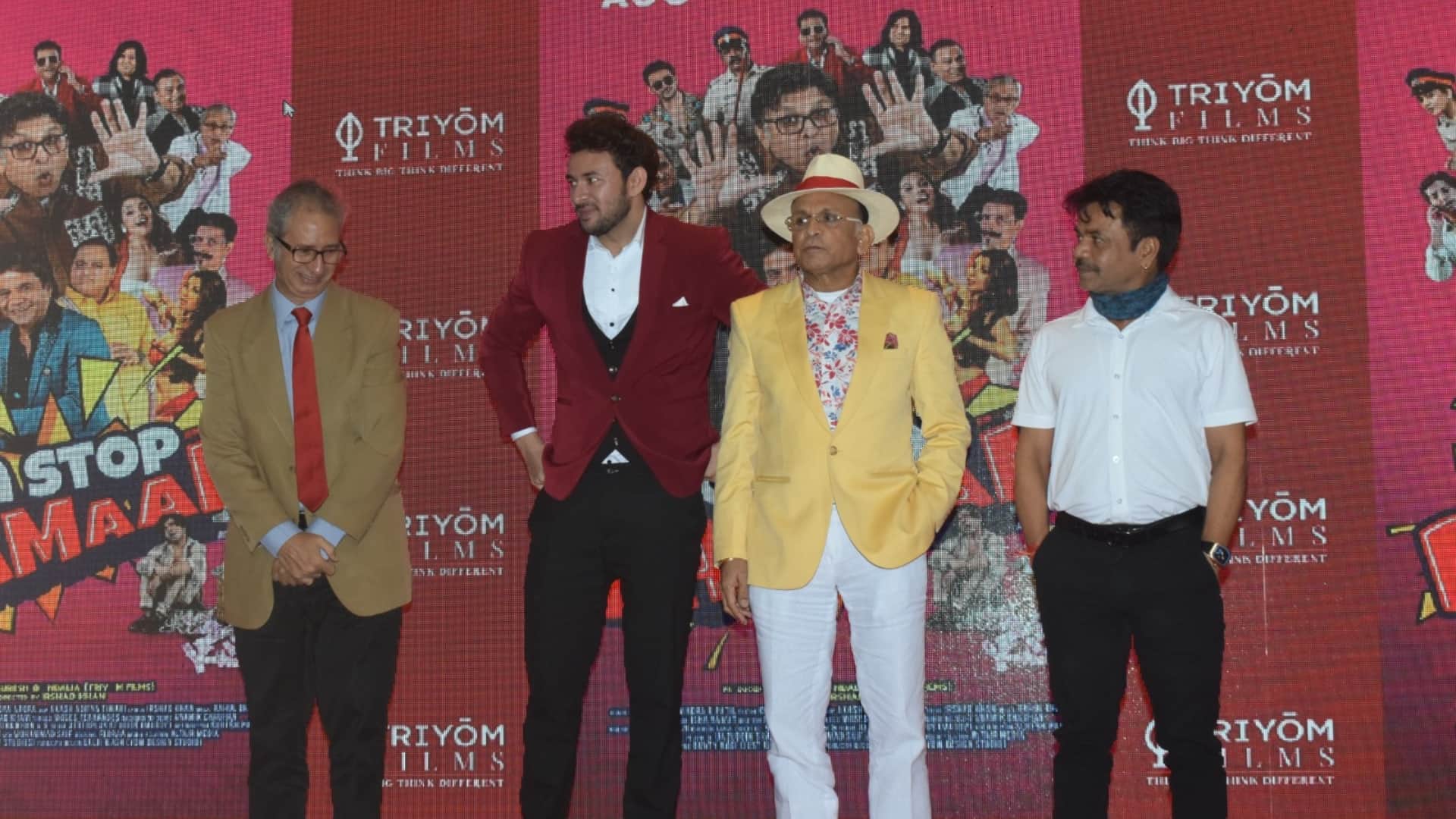 Bollywood actor Rajpal Yadav speaks on Bollywood VS South Cinema at Non Stop Dhamaal Trailer launch event