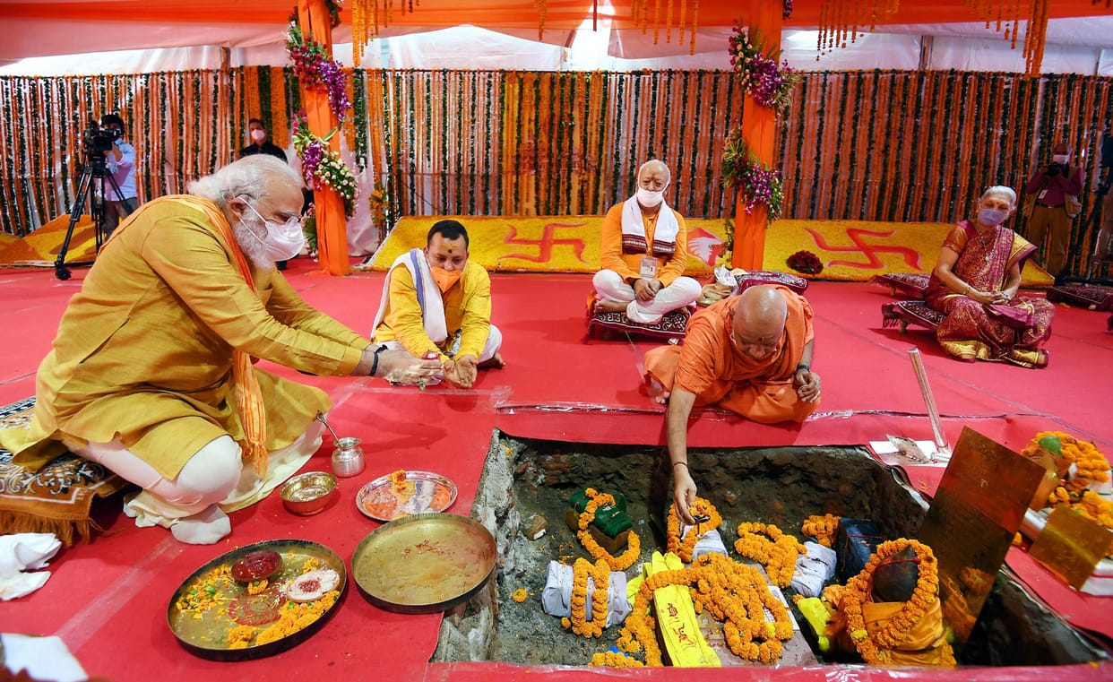 Ram Mandir can be inaugurated by PM Modi on any date between 22 to 24 January