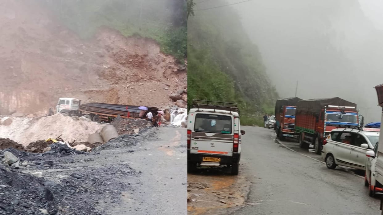 Uttarakhand Weather News today Rishikesh Badrinath highway affected in Camera due to rains passenger read more