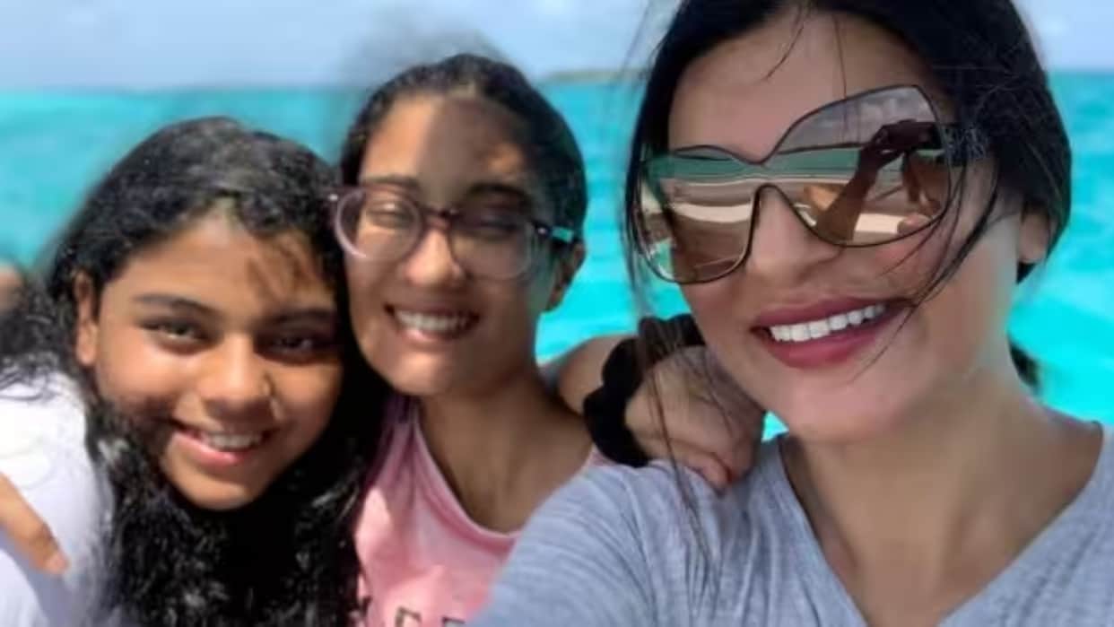 Taali Fame Sushmita Sen says there is no imbalance in her daughters life because of absence of a father