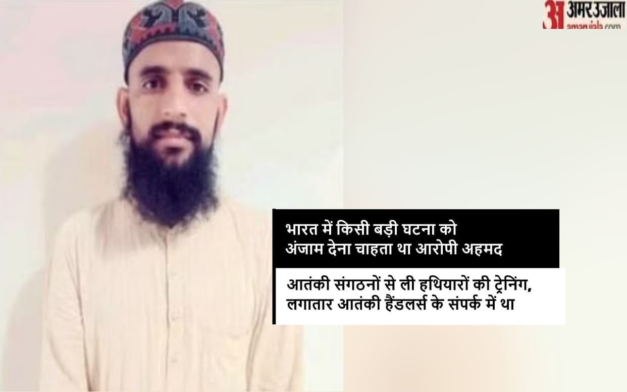 Suspected terrorist ShahRukh Arrested, Wanted to become Badri commando from Pakistan to Afghanistan
