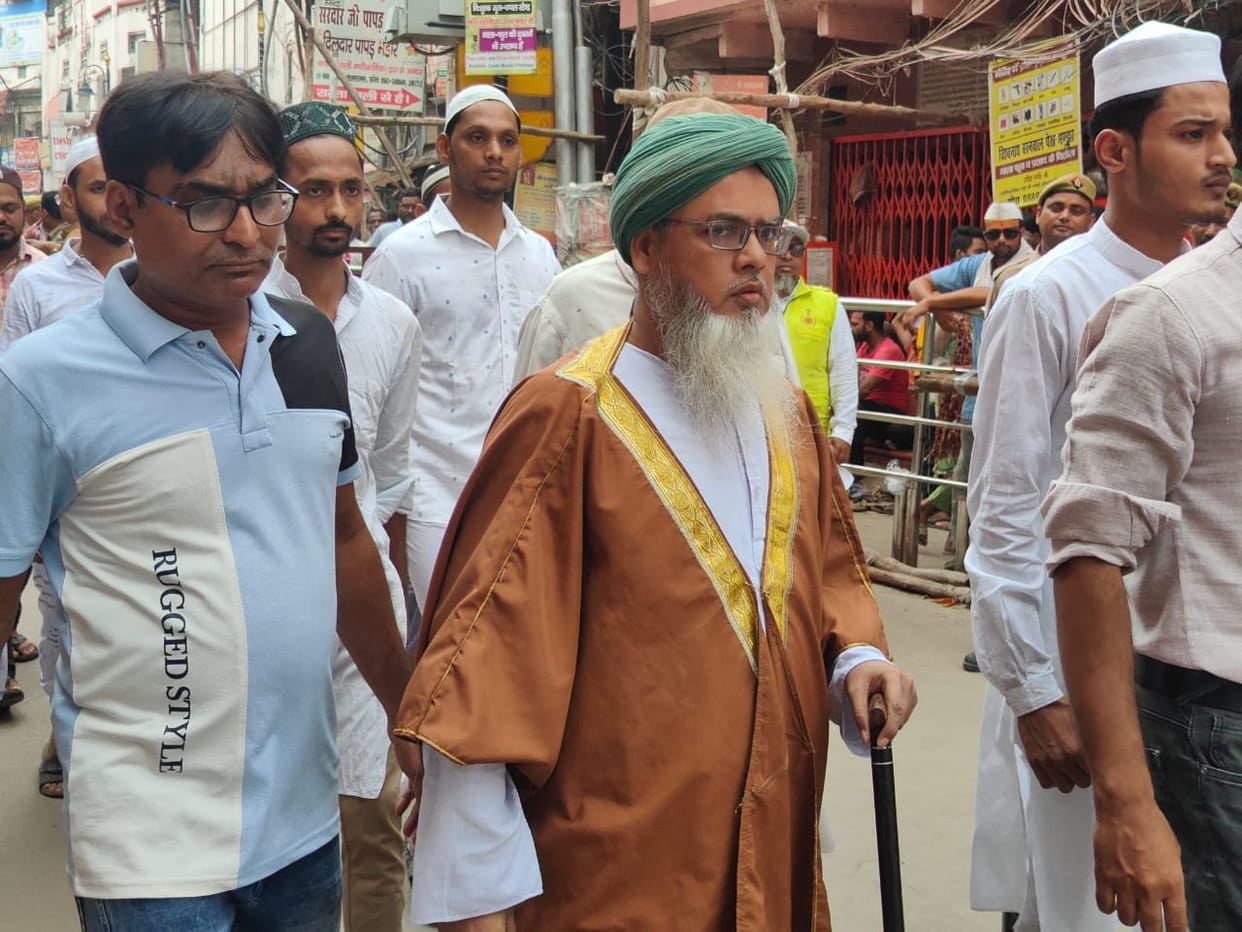 Gyanvapi asi survey this is Difficult time seek blessings from Allah speech during juma ki namaz