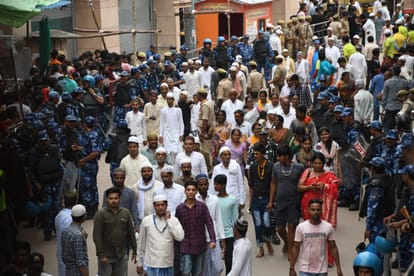 Gyanvapi asi survey this is Difficult time seek blessings from Allah speech during juma ki namaz