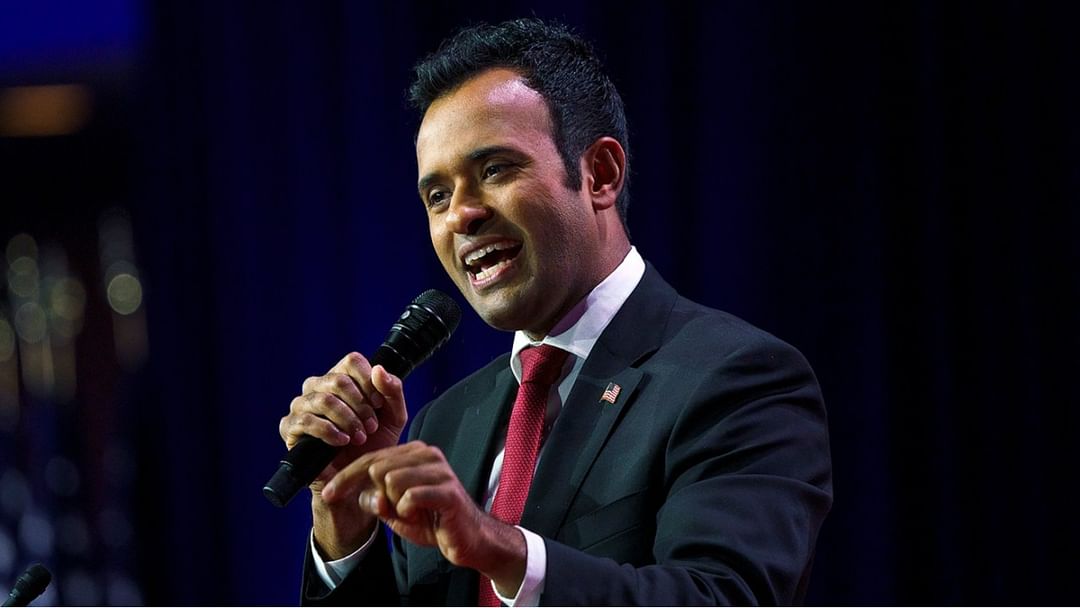 USA president candidate vivek ramaswamy said will pardon donald trump if elected president taiwan