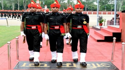 Indian Army Agniveer Passing Out Parade in Jat Regiment Center Bareilly Cantonment