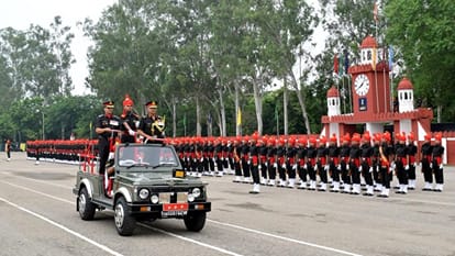 Indian Army Agniveer Passing Out Parade in Jat Regiment Center Bareilly Cantonment
