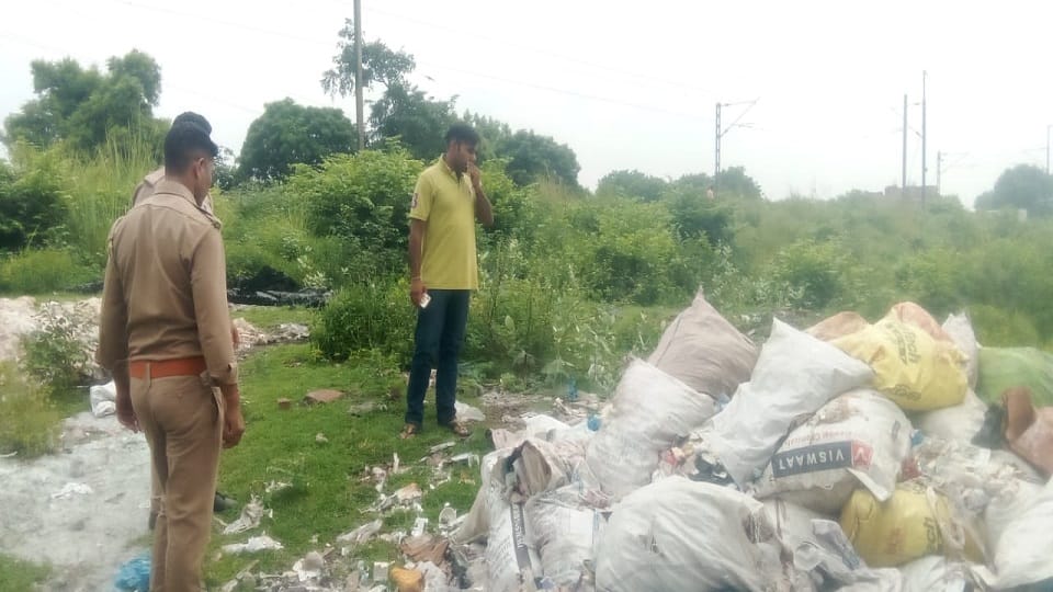 Fake medicines found in waste injections and pills found in sacks attempt to destroy medicines by burning