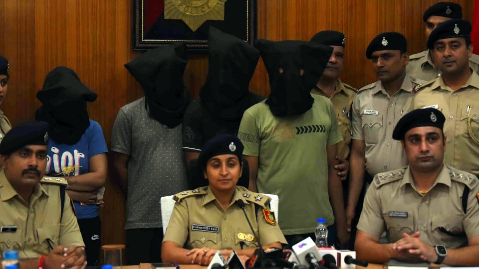 Chandigarh Police arrested three foreign nationals for duping on matrimonial sites