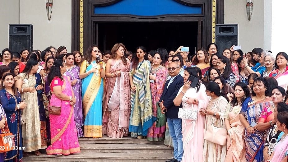 One thousand needy girl students were given cycles inner wheel club