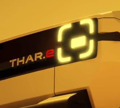 Mahindra Thar EV Concept Teaser