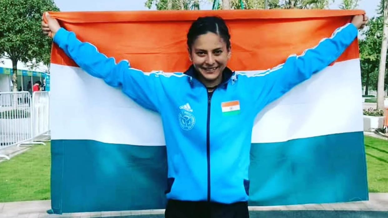 Uttarakhand golden girl Mansi Negi won bronze medal in the competition held in China