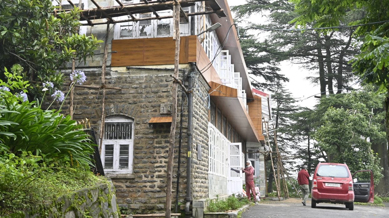 Nagar Nigam Shimla renovating offices amid disaster in himachal pradesh