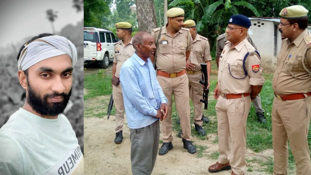 A man shoots himself in front of his beloved house in Ambedkar nagar.