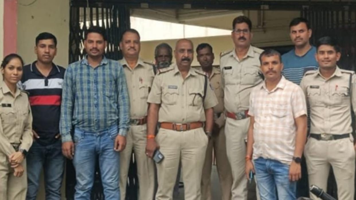 Ujjain one who wrote report turned out to be mastermind of robbery four people in custody