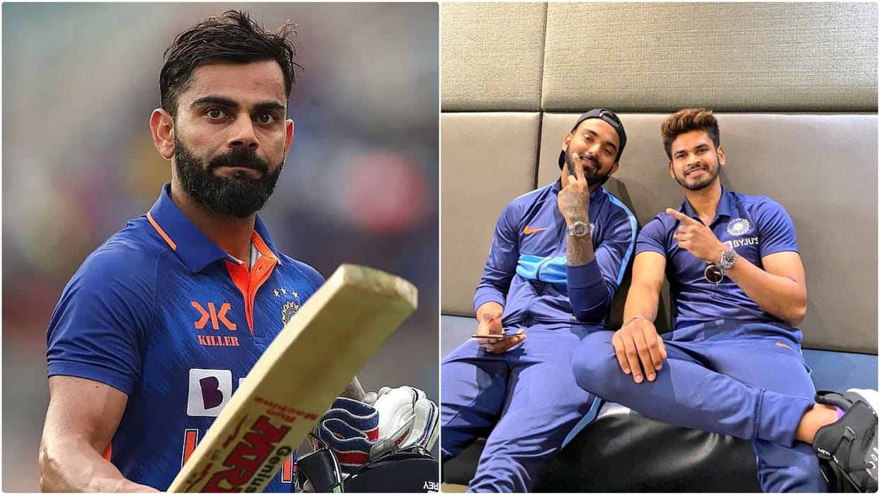 KL Rahul and Shreyas Iyer Injury forced Rahul Dravid for Experiment, Virat can bat at 4 in ODI WC