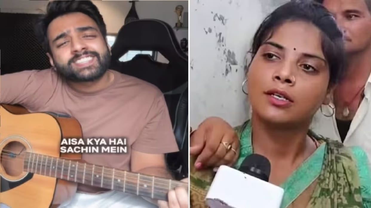 Lapu Sa Sachin Video Yashraj Mukhate New Track On Seema Haider Sachin Meena Goes Viral