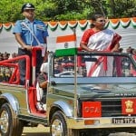 राष्ट्रपति द्रौपदी मुर्मू को चेन्नई के राजभवन में गार्ड ऑफ ऑनर दिया गया।
