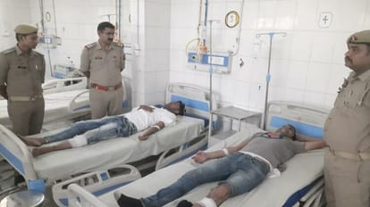 Encounter in Moradabad: Child kidnapped for ransom recovered in five hours, two accused injured in firing