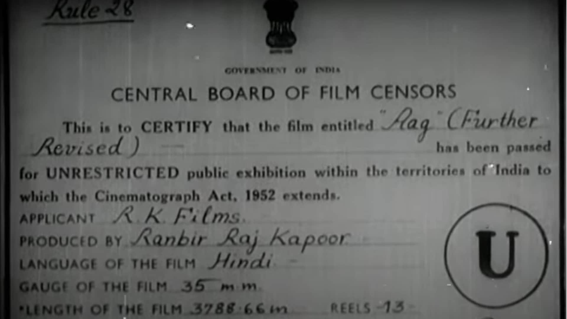Raj Kapoor produced directed first film aag 1948 completes 75 years of its release bioscope with Pankaj Shukla
