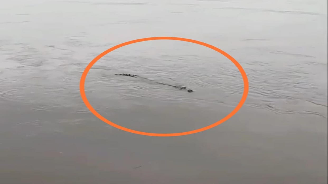 Now those who take bath in Ganga in Akbarpur Ghat are in danger of life