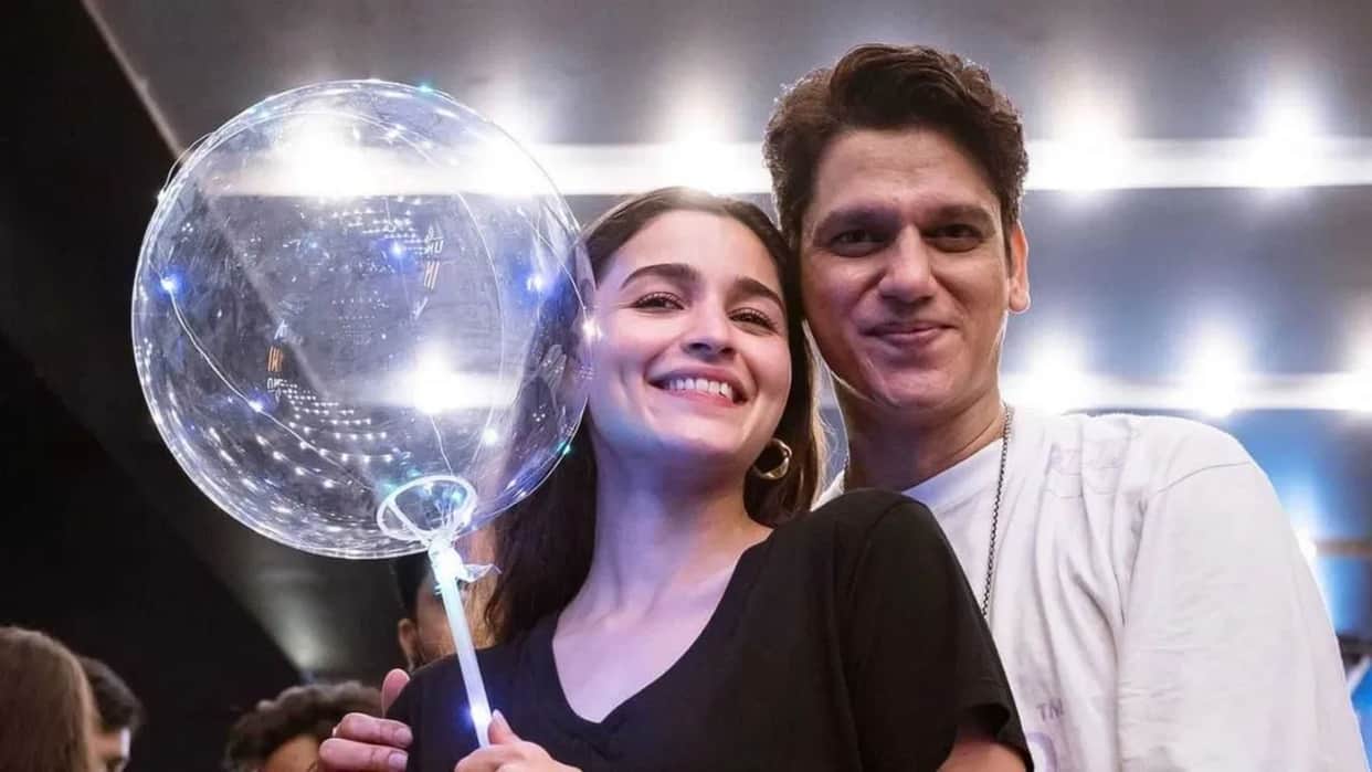 1 year of Darlings Alia Bhatt shares priceless BTS video Vijay Varma thanks team for creating crazy story