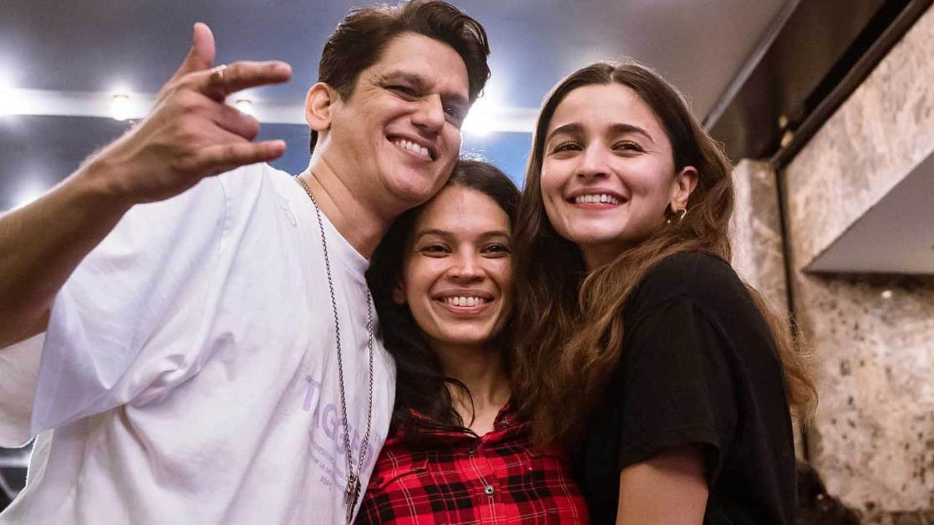 1 year of Darlings Alia Bhatt shares priceless BTS video Vijay Varma thanks team for creating crazy story
