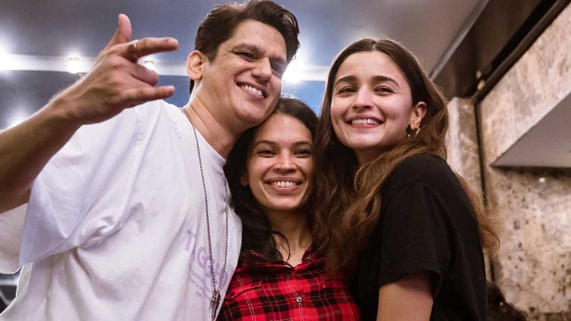 1 year of Darlings Alia Bhatt shares priceless BTS video Vijay Varma thanks team for creating crazy story