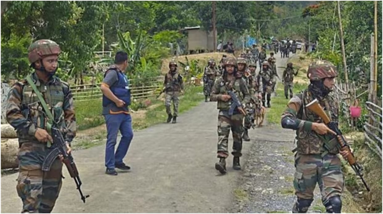 manipur clash firing between manipur police commando and kuki militant