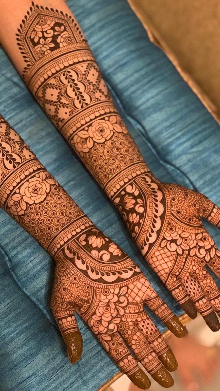 Lifestyle News | Hariyali Teej 2022 Mehndi Designs and Beautiful Indian  Henna Patterns For Front and Back Hands | 🛍️ LatestLY